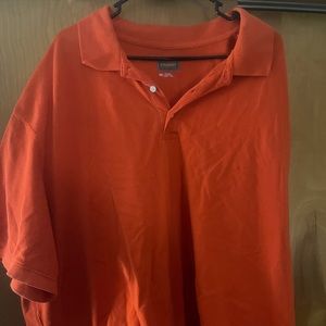 The Foundry supply company Orange short sleeve polo